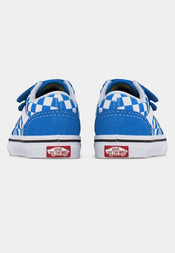 Классические скейтбордистские кроссовки унисекс Vans, Bright Azure — фото 4