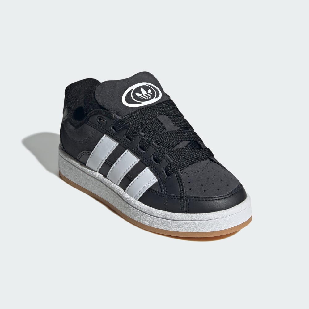 Кроссовки Adidas Campus 00s Beta Shoes Kids, цвет Carbon/Cloud White/Core Black — фото 4