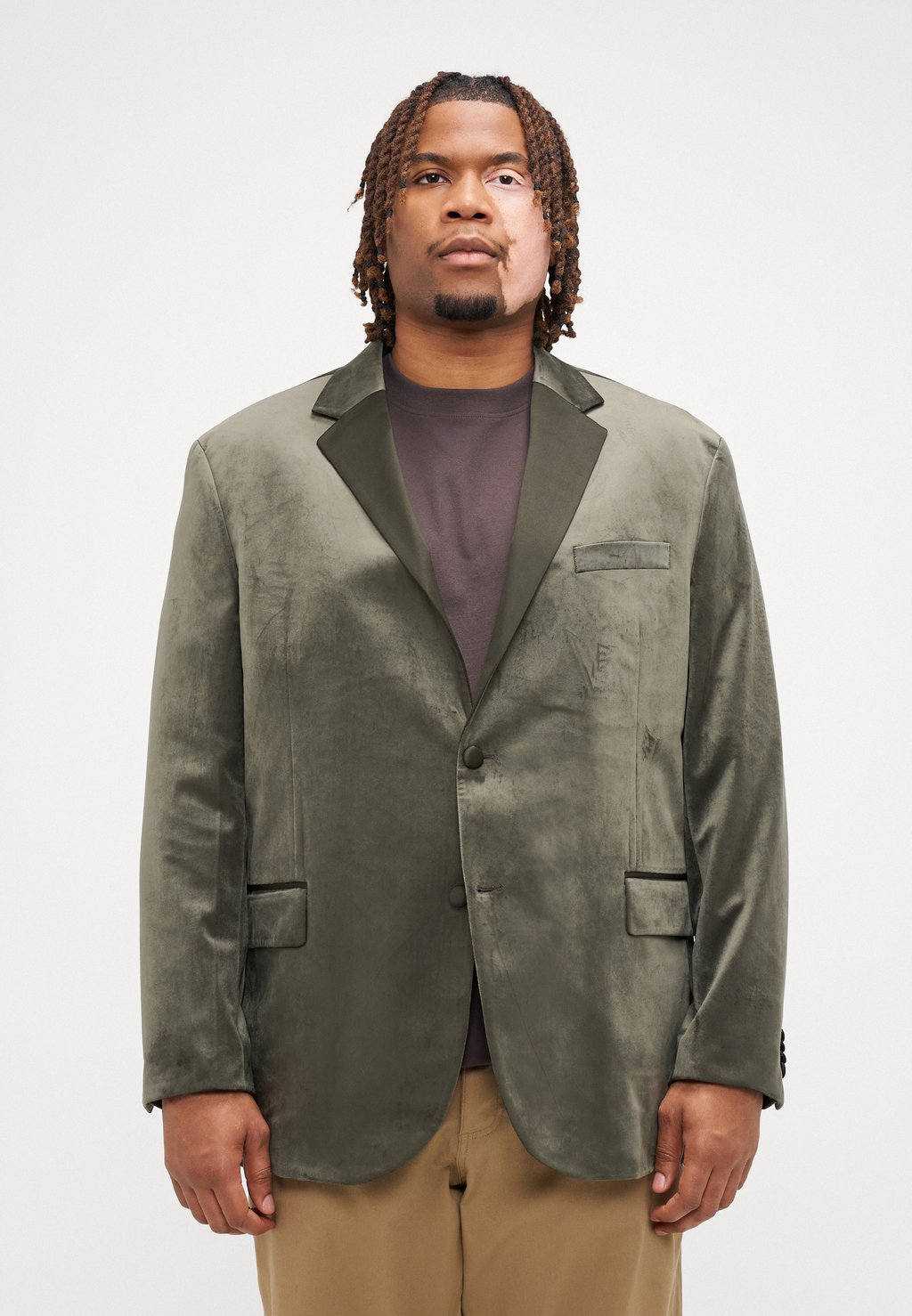 

Пиджак JPRVELVET Jack & Jones, черный