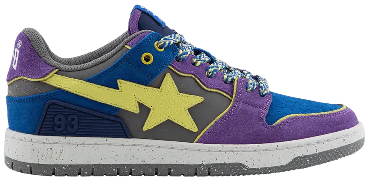 

Кроссовки BAPE Sk8 Sta #1, фиолетовый