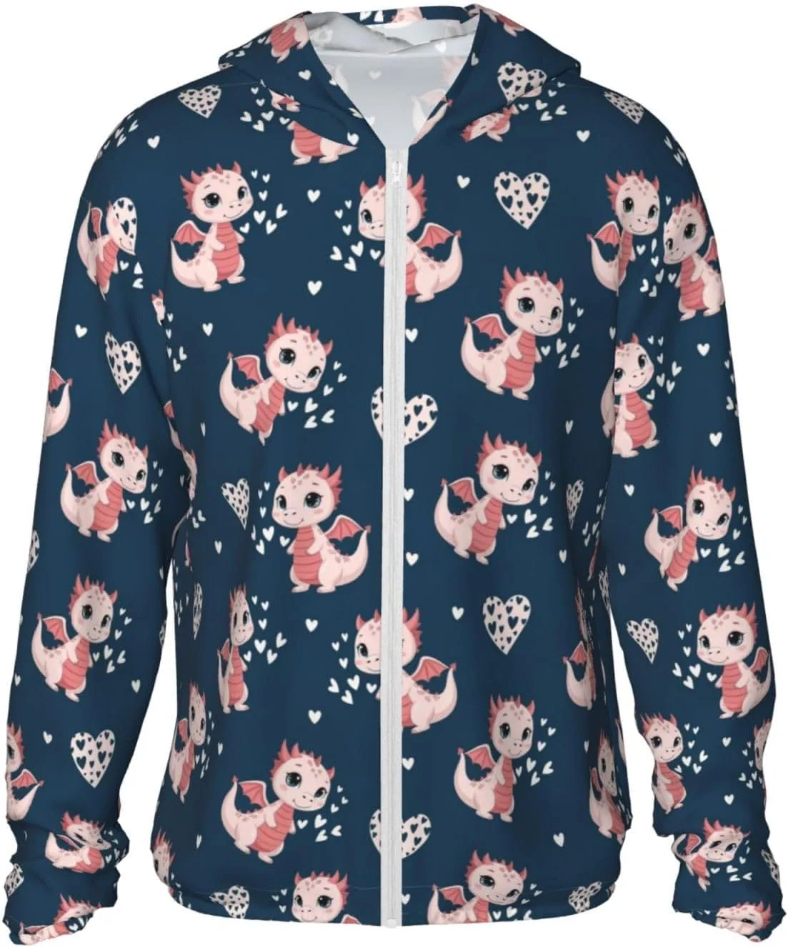 

Мужская легкая толстовка с защитой от солнца, UPF 50+, с длинными рукавами и молнией Supdreamc