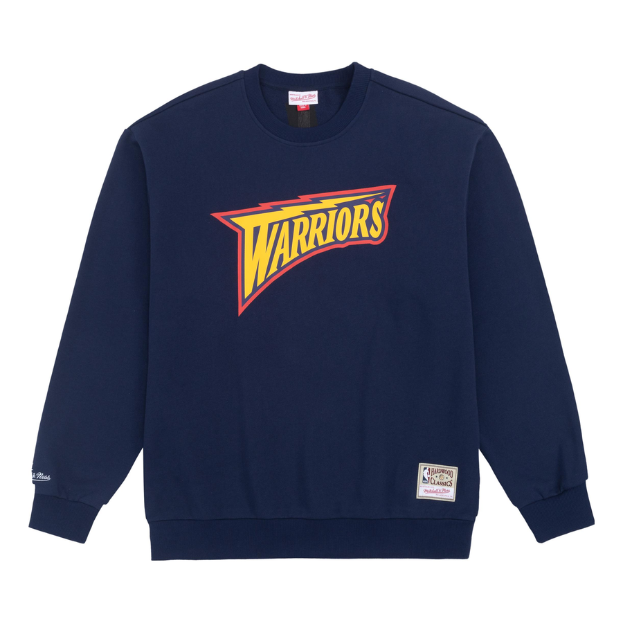 

Худи Mitchell & Ness x NBA Golden State Warriors Sweatshirt 'Navy Yellow', темно-синий