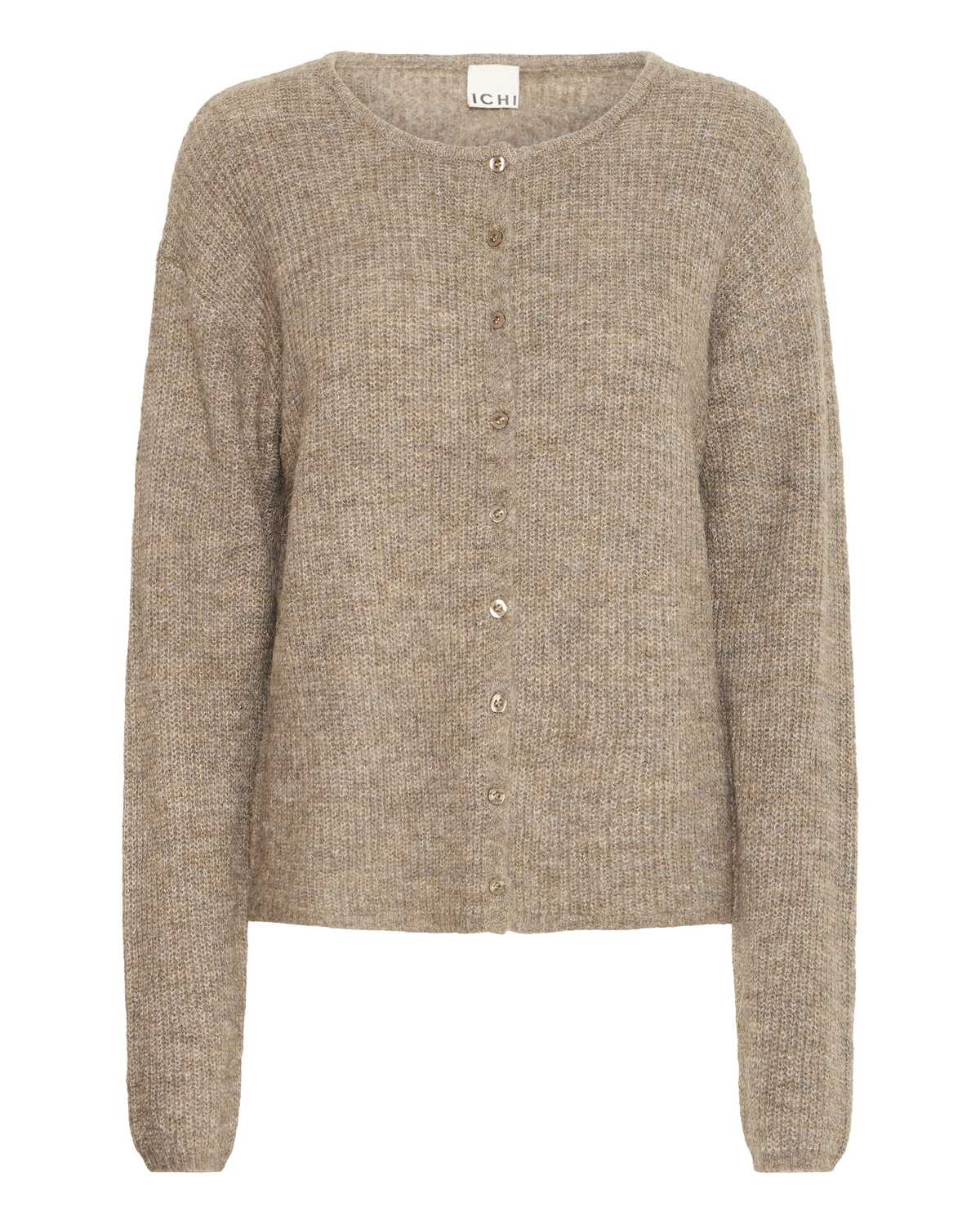 

ICHI Кардиган 'IHKAMARA' в темно-бежевом цвете