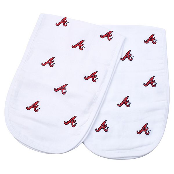 

Набор из 2 муслиновых слюнявчиков infant atlanta braves Three Little Anchors