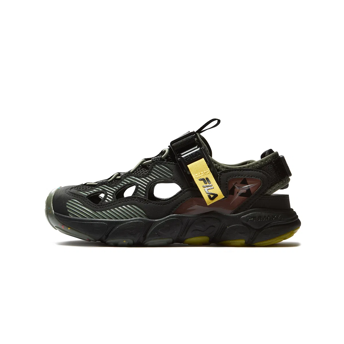 Сандалии SEASON FSW Low top Black/Beetle Green детские FILA KIDS