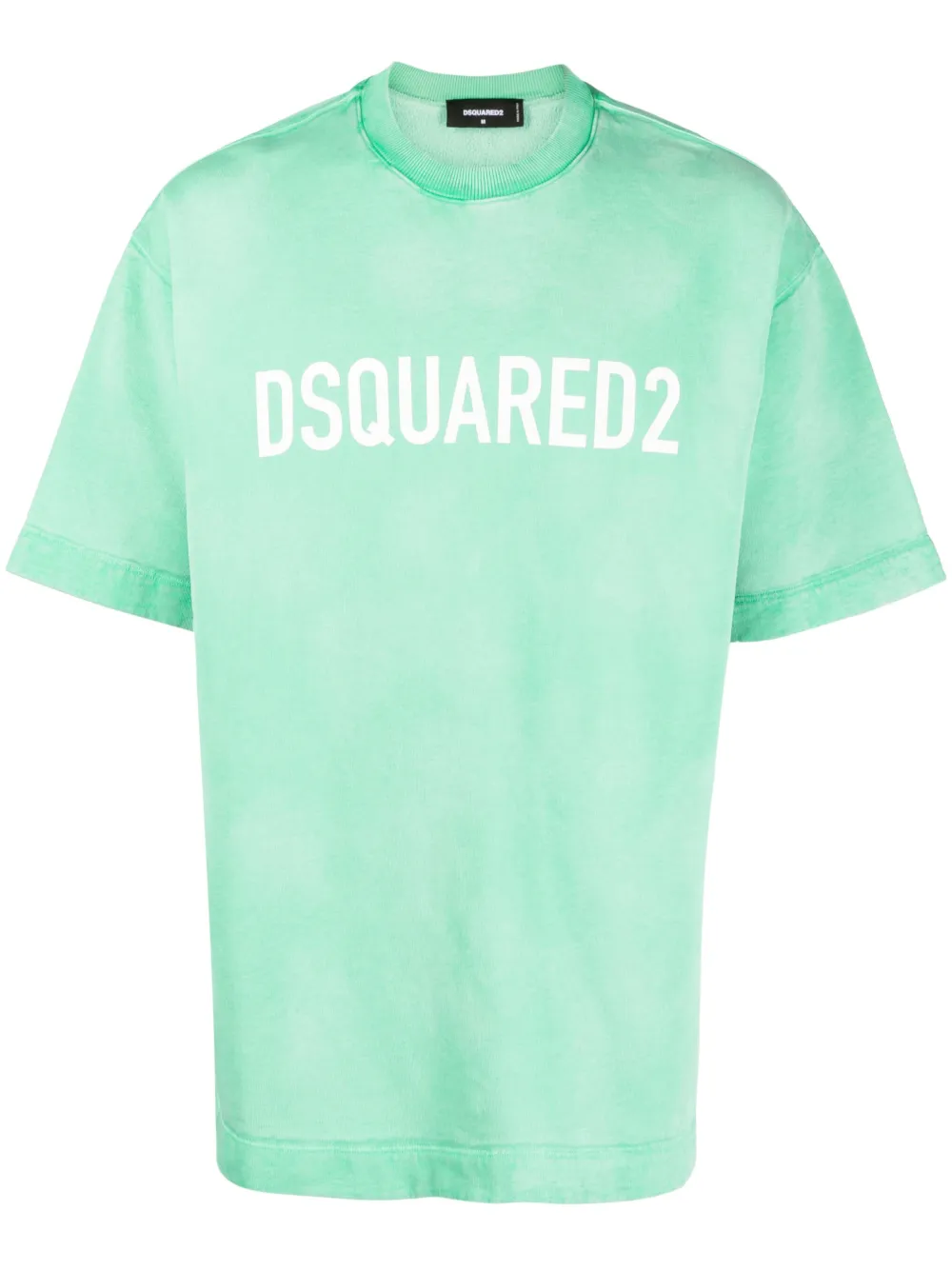 

Футболка с приспущенными плечами DSQUARED2, зеленый