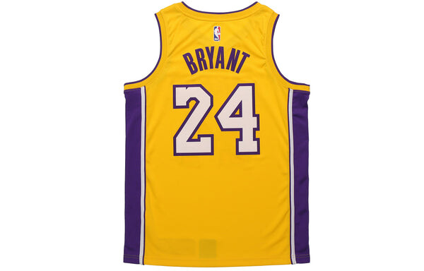 Спортивная футболка kobe bryant icon edition swingman lakers jersey men yellow Nike, желтый — фото 2