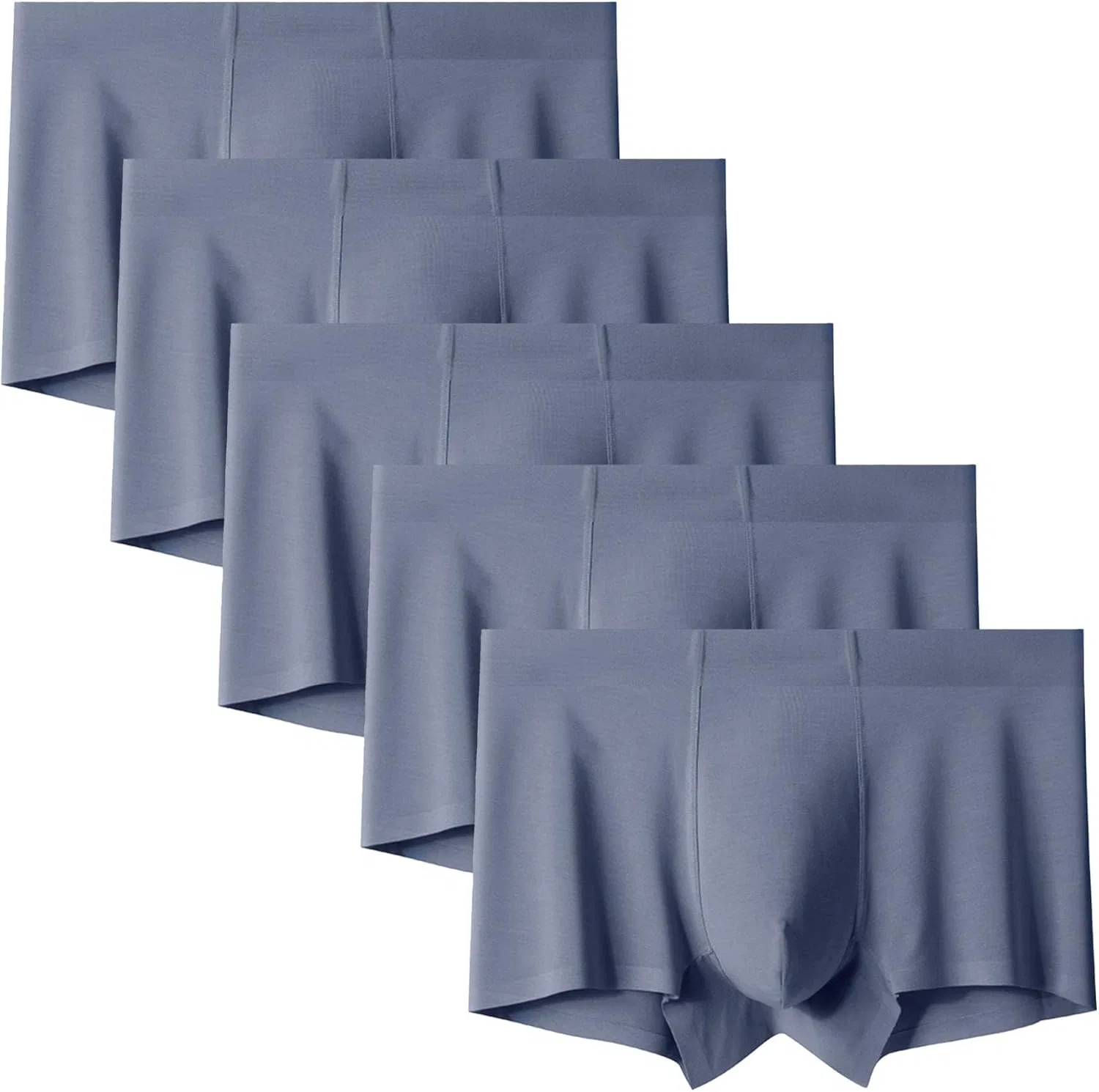 Боксеры мягкие дышащие, Grey10-5pc
