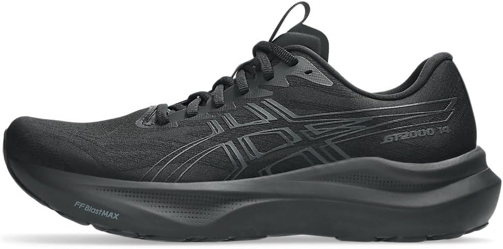 Мужские кроссовки для бега ASICS GT-2000 14, черный/серый — фото 3