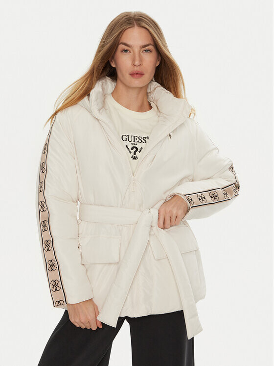 

Переходная куртка стандартного кроя Guess, экрю