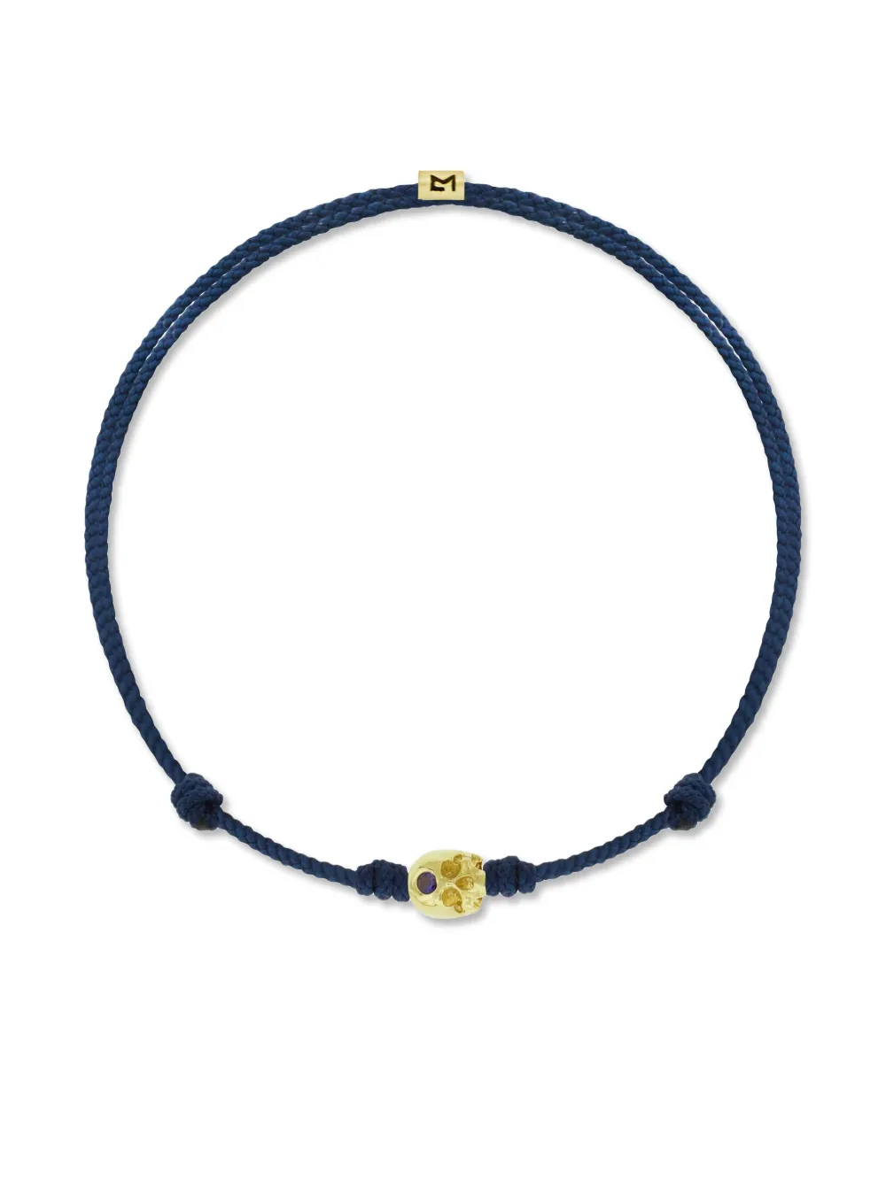 

Браслет из желтого золота с сапфирами Luis Morais