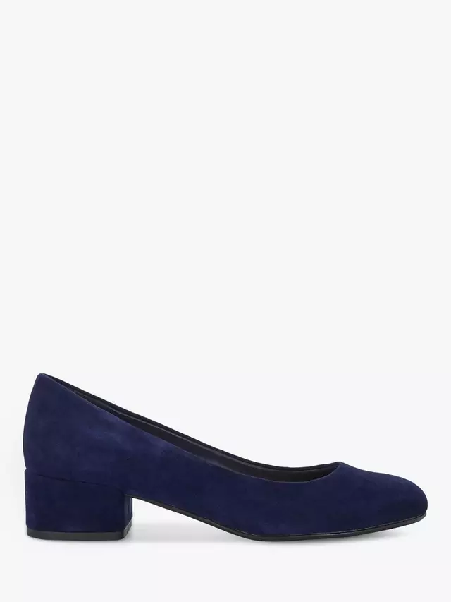 

Туфли-лодочки Dune Bracket Suede, темно-синий