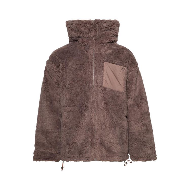 

Топ BLUEMARBLE Faux Shearling Anorak, Dusty Grape