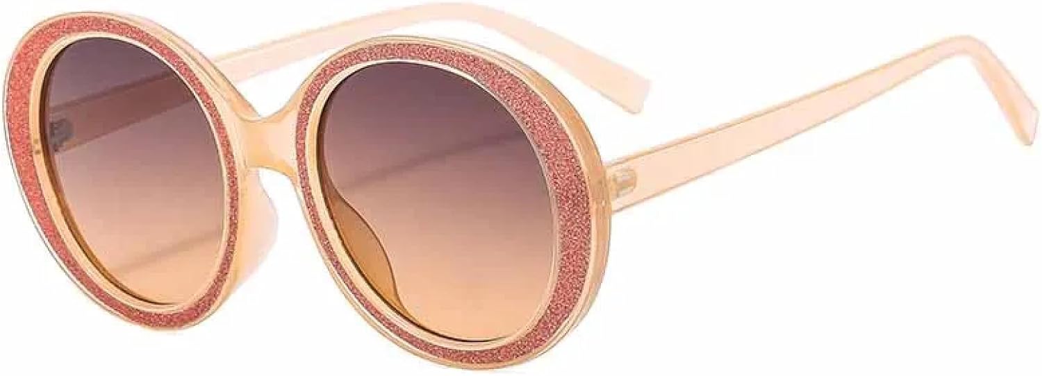 

Солнцезащитные очки овальной формы с крупной оправой для женщин и мужчин, модные, роскошные, для отдыха на природе, летних путешествий, солнцезащитные очки UV400 TKKTLLT, Tea Gray Yellow