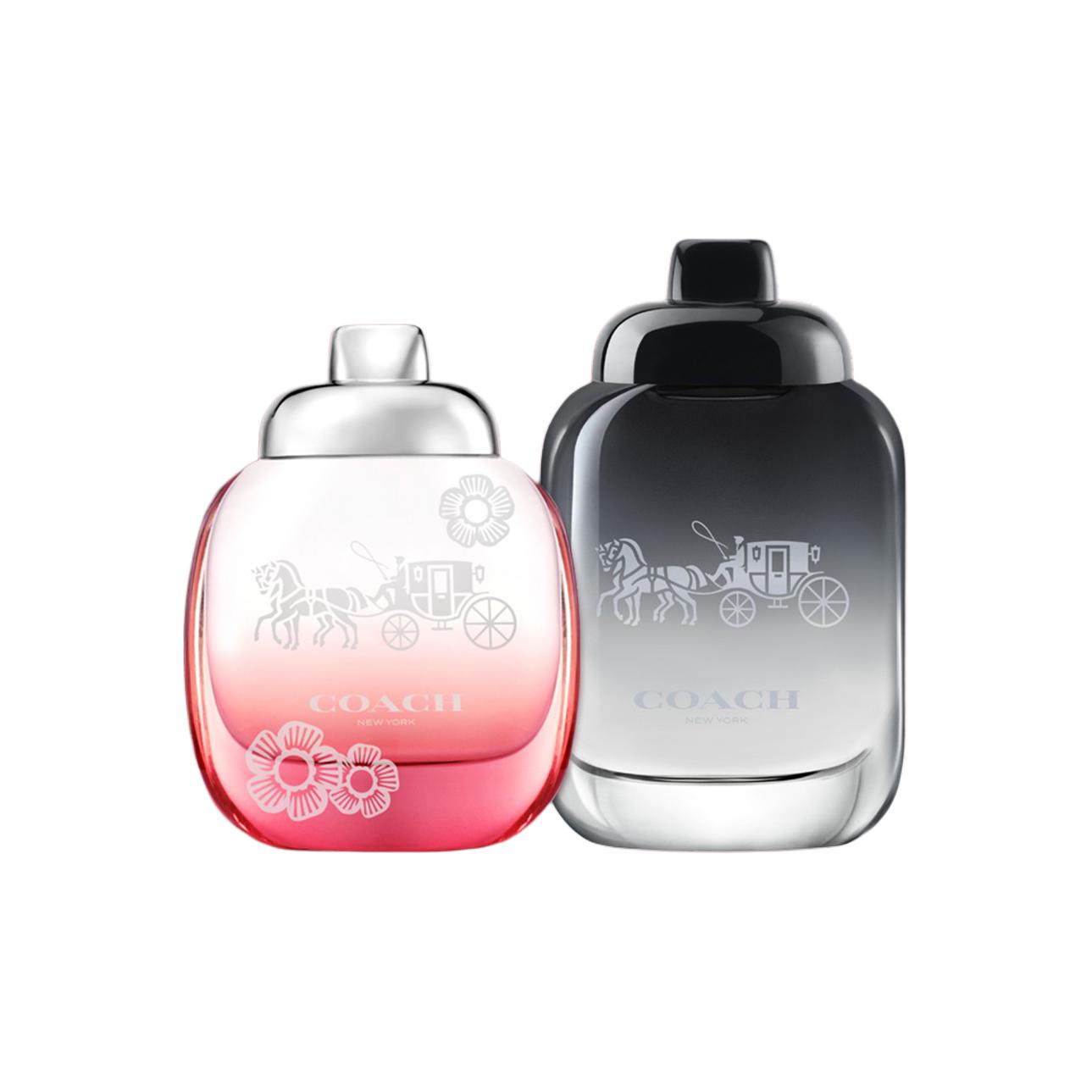 Набор мини-парфюмов New York из двух флаконов Eau De Parfum EDP и Eau De Toilette с нотами цитруса и бергамота 4,5мл+4,5мл COACH — фото 4