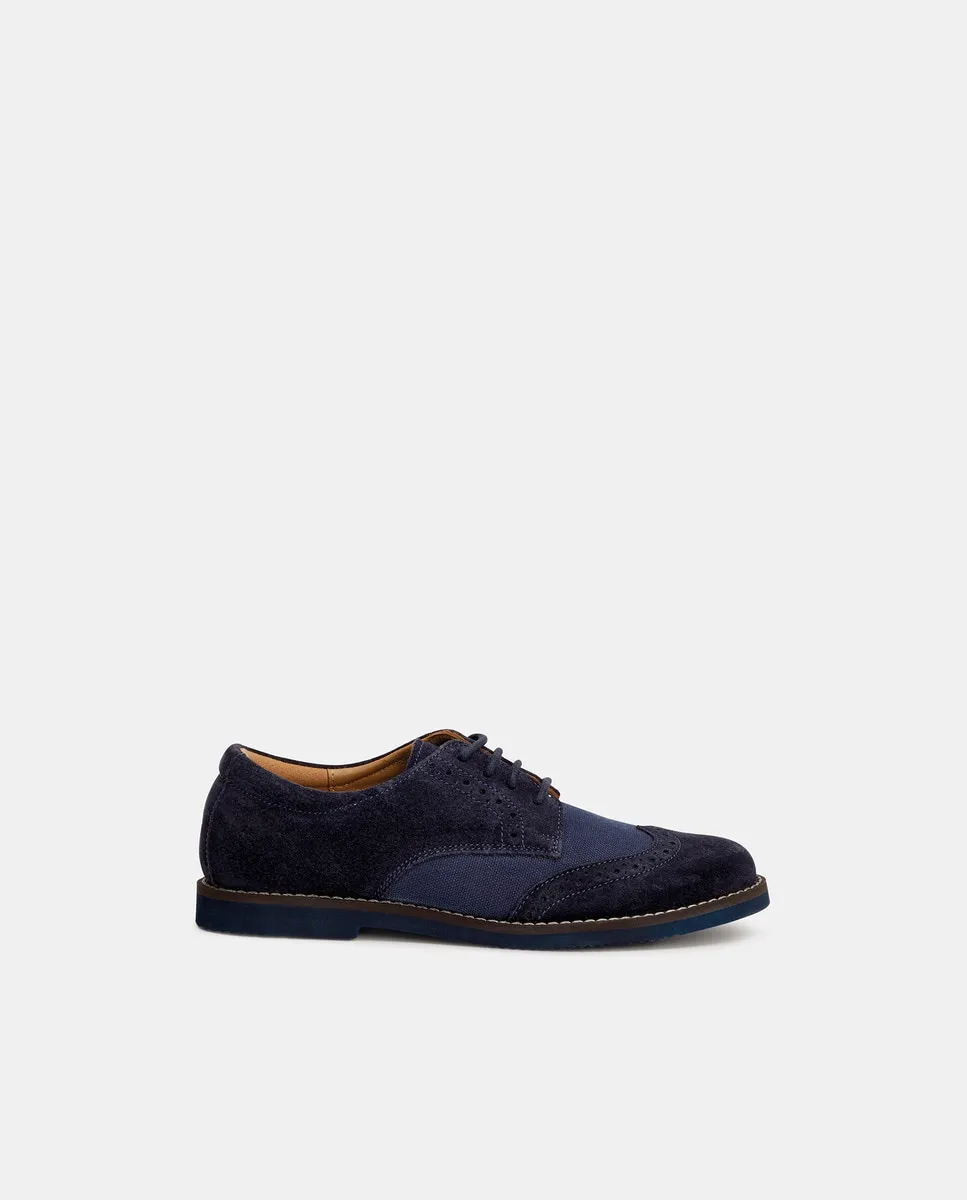 

Туфли Blucher pala vega Coconut El Corte Inglés, темно-синий