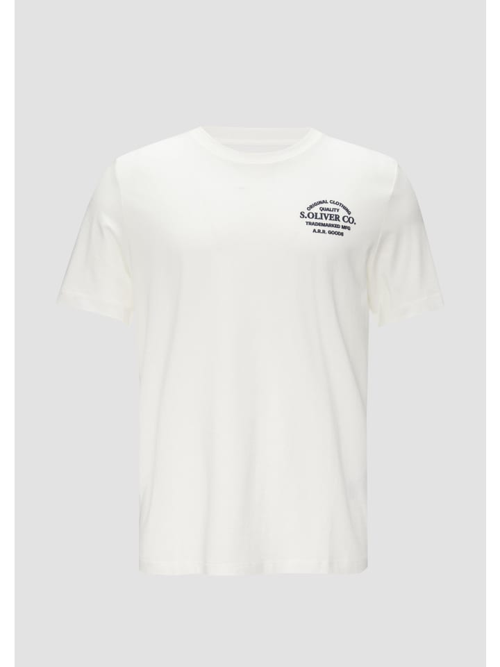

Футболка в цвете 01D2_white s.Oliver, Белый, Футболка в цвете 01D2_white s.Oliver