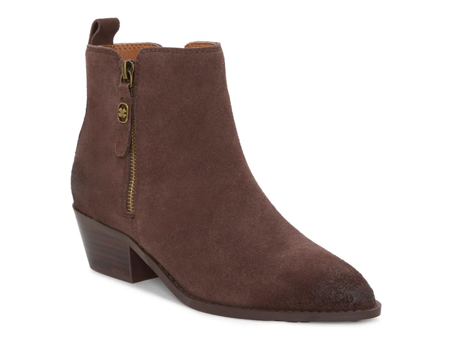 Ботинки Lucky Brand Ailein Bootie, Chocolate Suede