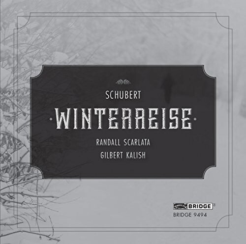 

CD диск Scarlata / Kalish: Winterreise D 911