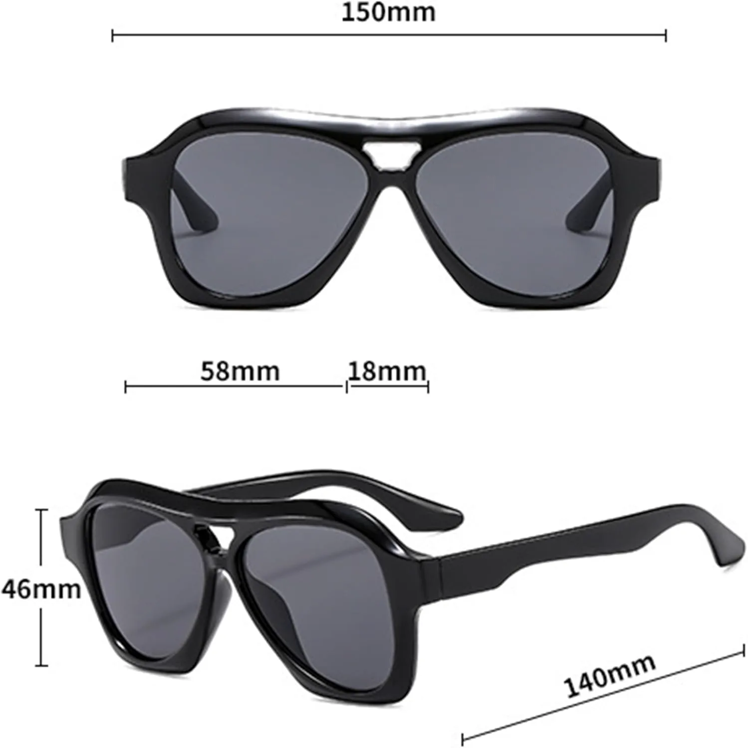 

bullabulling Модные большие солнцезащитные очки-пилот для женщин и мужчин, ретро, ​​сине-зеленые оттенки, панк-очки, защита от ультрафиолета UV400 для мужчин, Blue