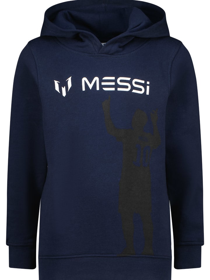

Толстовка с капюшоном Messi, темно-синий