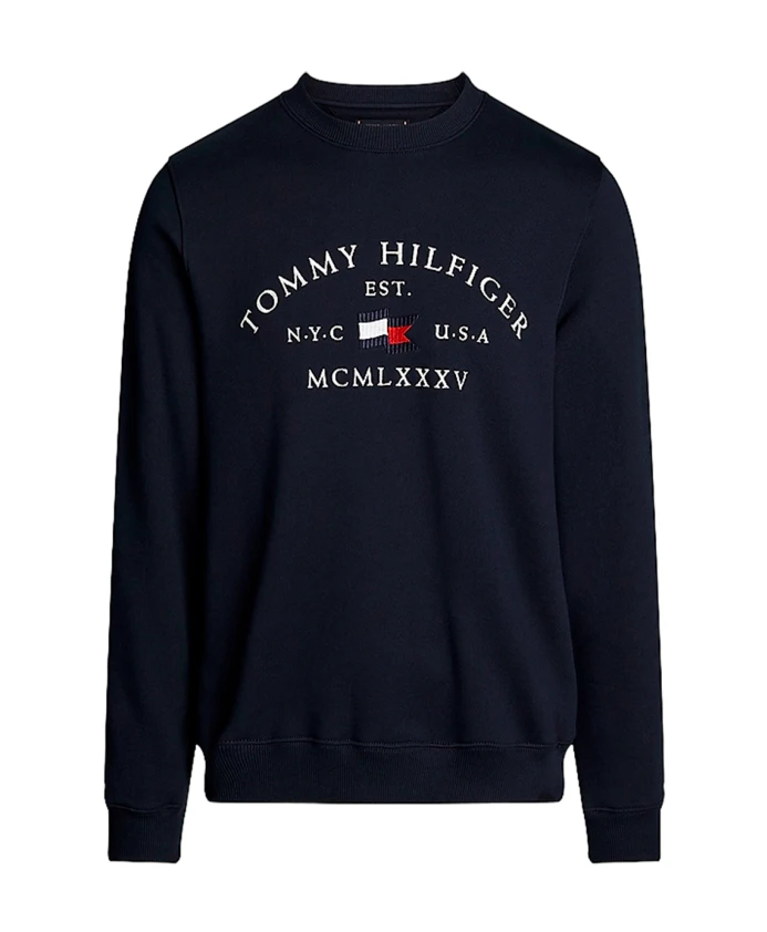 

Толстовка в морском стиле Tommy Hilfiger, синий