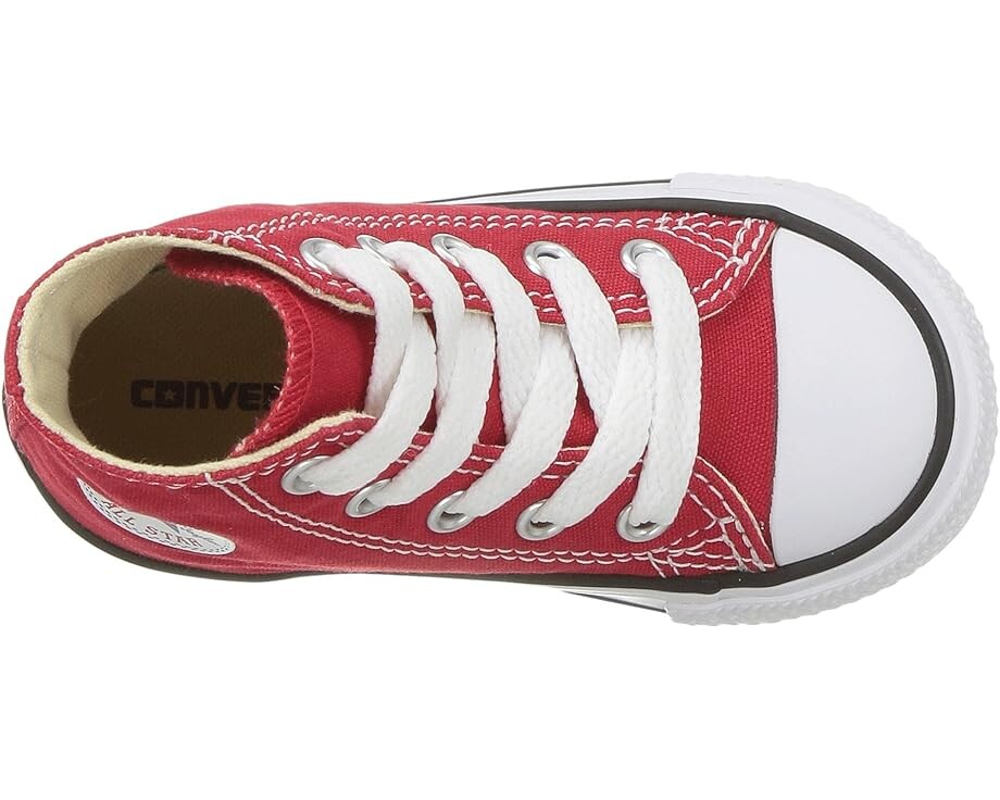 Кроссовки Converse Kids Chuck Taylor All Star Core Hi, красный — фото 2