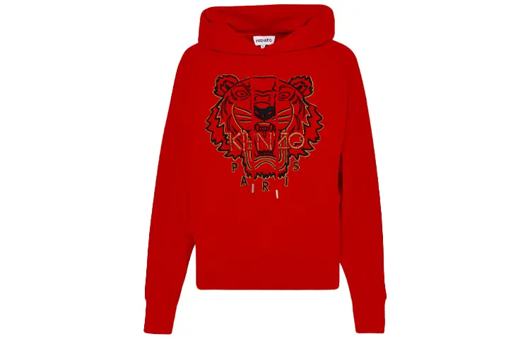 

Красная толстовка KENZO для женщин