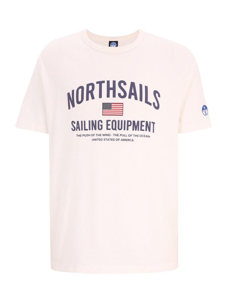 

Классическая футболка North Sails Shirt, светло-бежевый