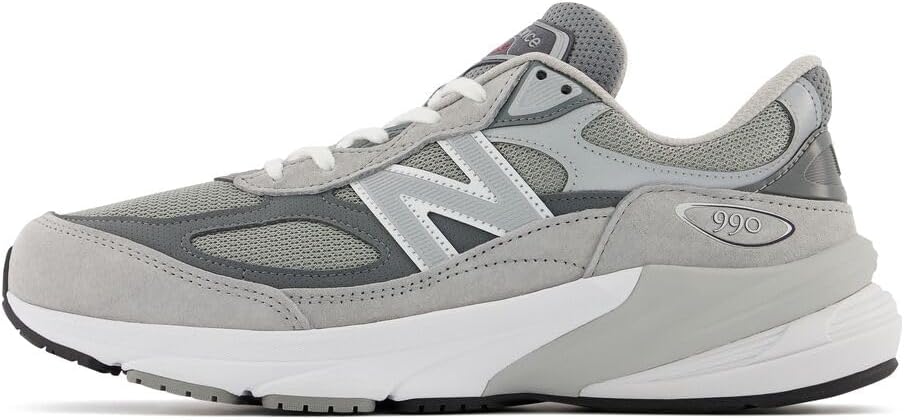Кроссовки New Balance Mens 990v6, сделано в США, Grey/Grey — фото 2