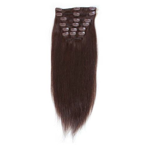 

Накладные волосы fashiongirl clip-in extensions #60 platinblond - 65 cm Fashiongirl, #2 dunkelbraun - 65 cm, количество 1 шт.