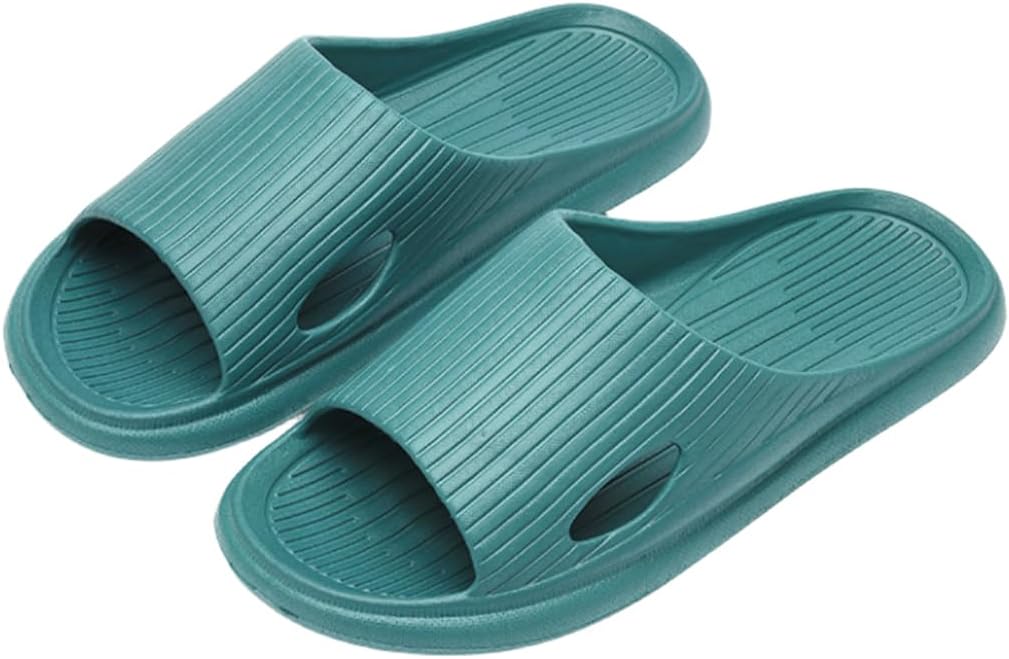 

Душевые тапочки Cliont для женщин и мужчин, шлепанцы для душа, для бассейна, нескользящие, для ванной, летние пляжные обувь, зеленый