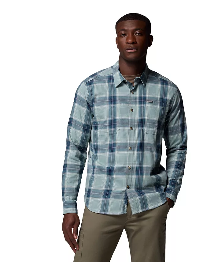 

Мужская футболка Vapor Ridge с длинными рукавами Columbia, синий