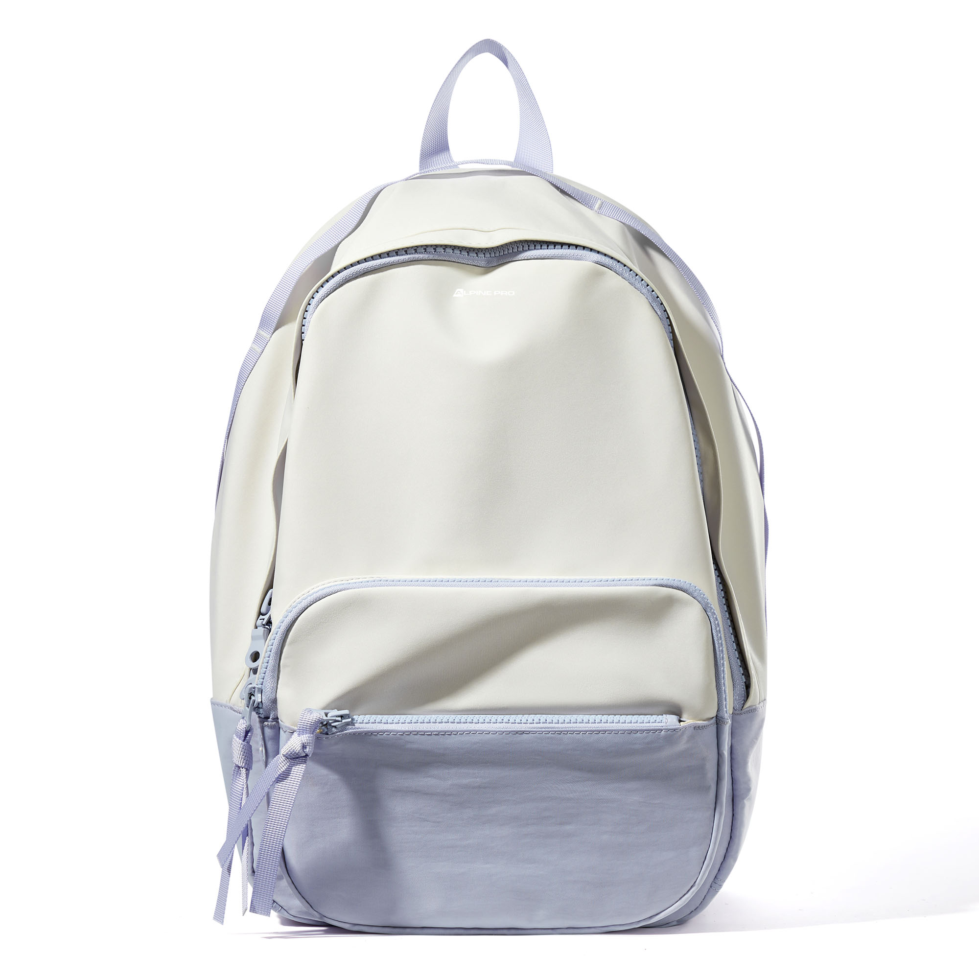 

ALPINE PRO Тканевый рюкзак для ноутбука женский белый фиолетовый розовый, White Purple