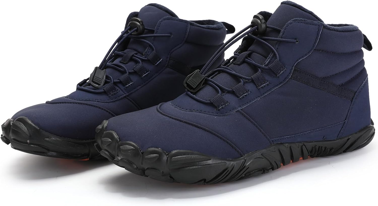 

Женские и мужские теплые сапоги Zeberfi с мехом для снега, зимние трекинговые ботинки, противоскользящие, водонепроницаемые, для походов и повседневной носки, легкие наружные ботинки до щиколотки, синий