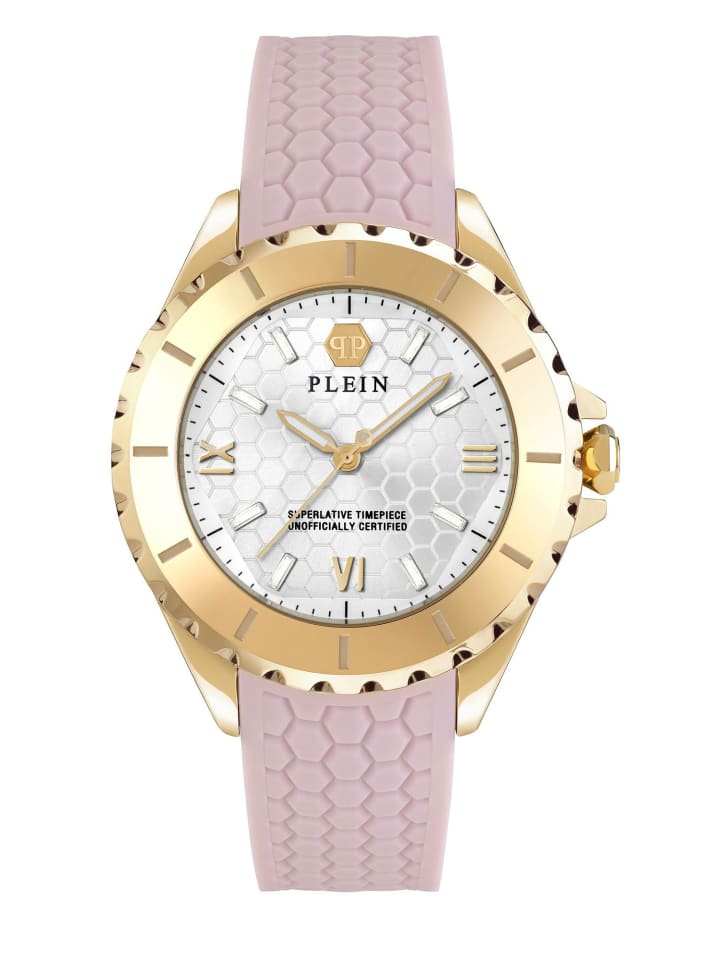 

Philipp Plein Аналоговые женские часы розового цвета