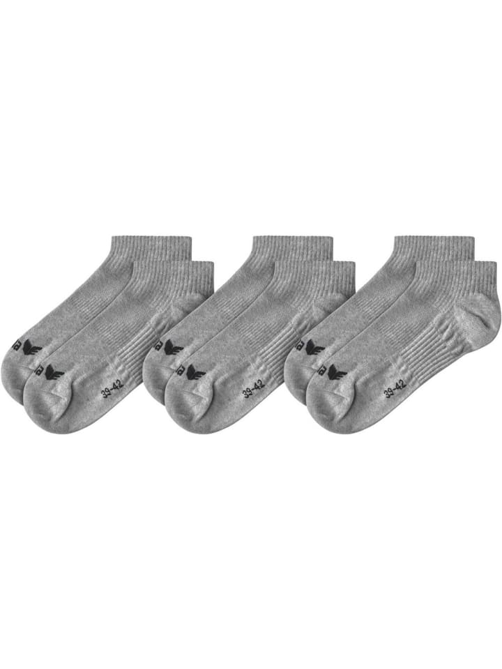 

Носки 3-Pack Füßlinge erima, серый