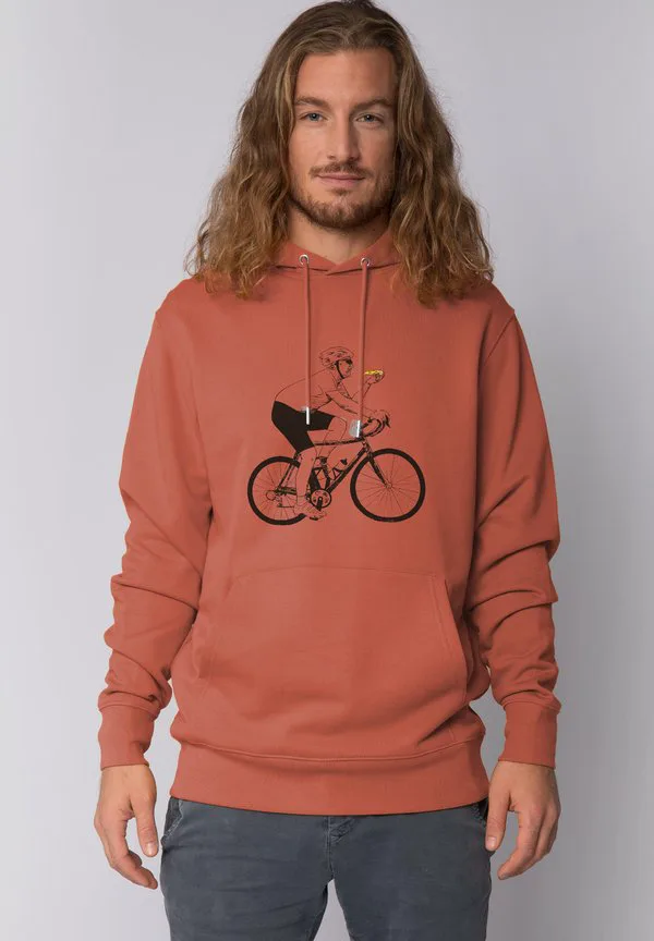 

Толстовка с надписью "fahrrad und pizza" Watapparel, Heritage Brown, Коричневый, Толстовка с надписью "fahrrad und pizza" Watapparel, Heritage Brown