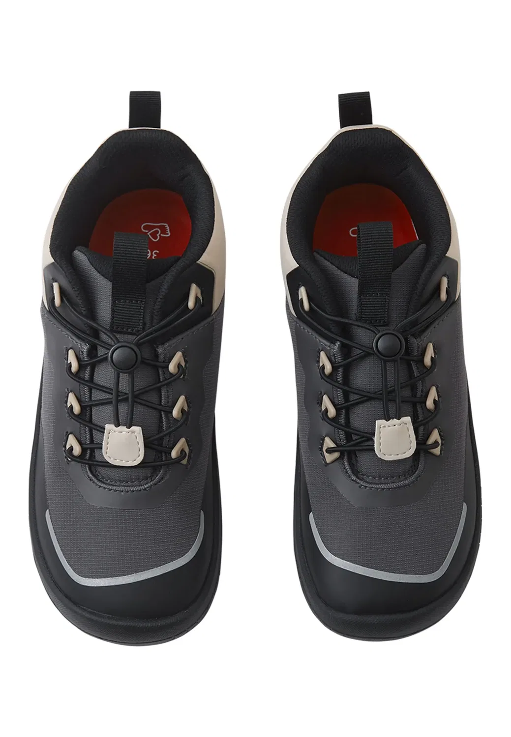 Кроссовки низкие, мягкая подошва Reima, soft black — фото 4