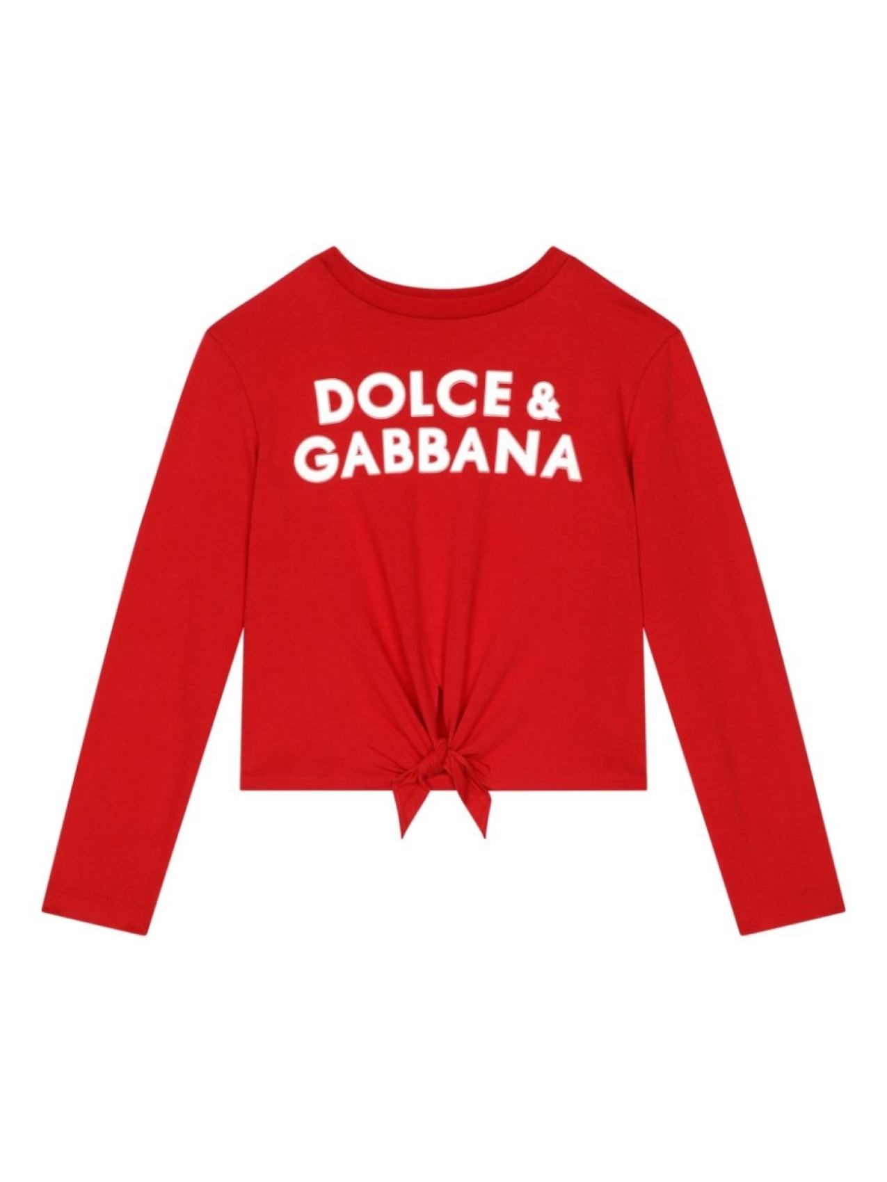 

Dolce & Gabbana Kids футболка с логотипом DG, красный