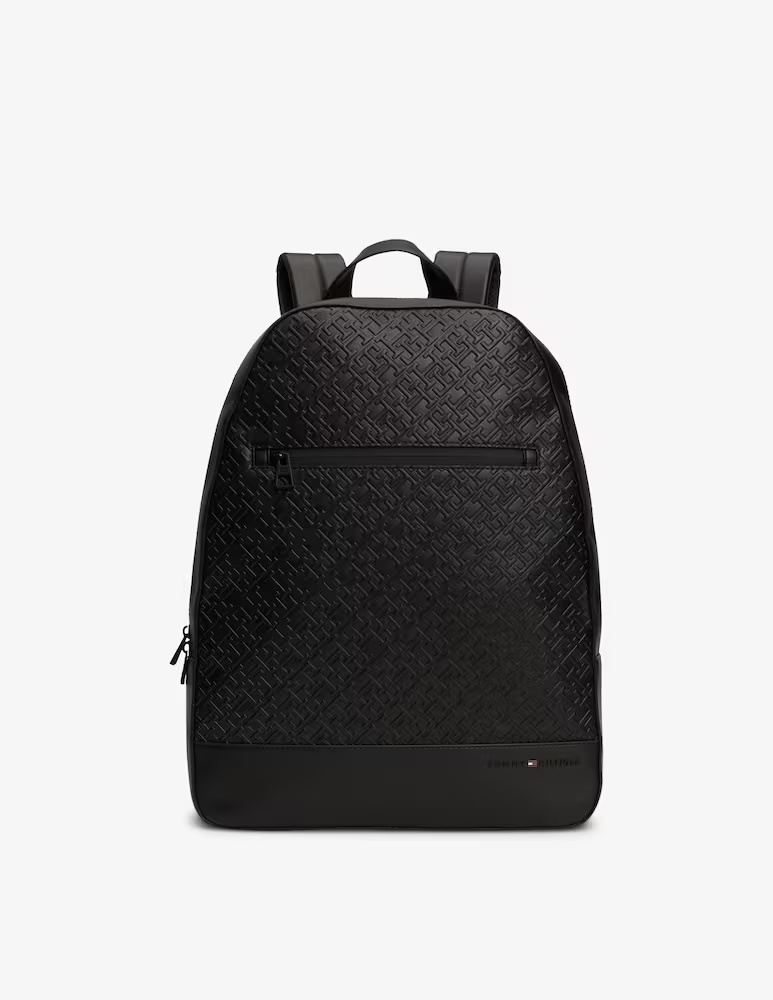 

Рюкзак с монограммой Tommy Hilfiger, черный