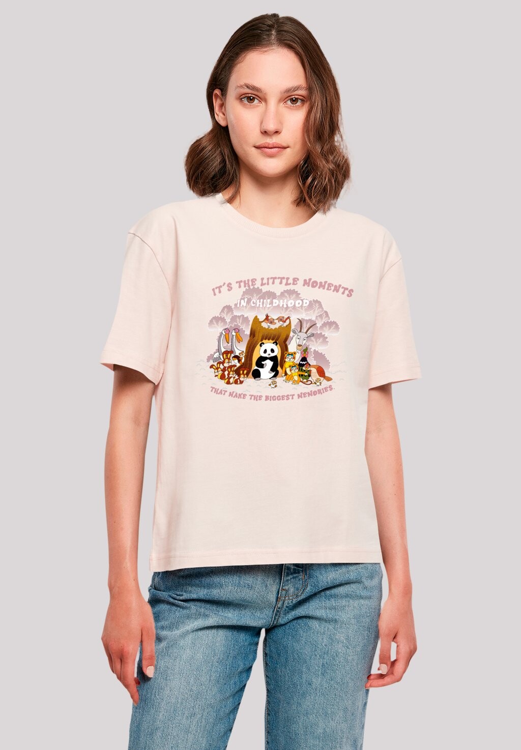 

Футболка с принтом CHILDHOOD MEMORIES F4NT4STIC, розовый