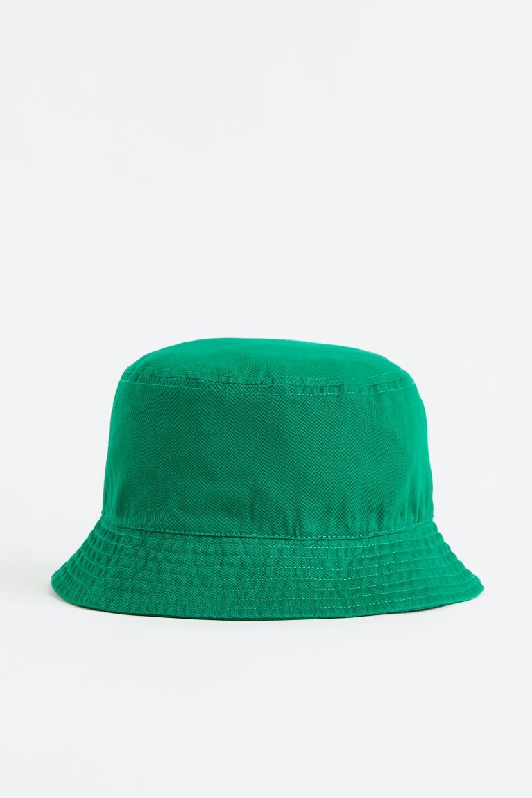 

Ведро изготовлено из хлопка H&M, зеленый