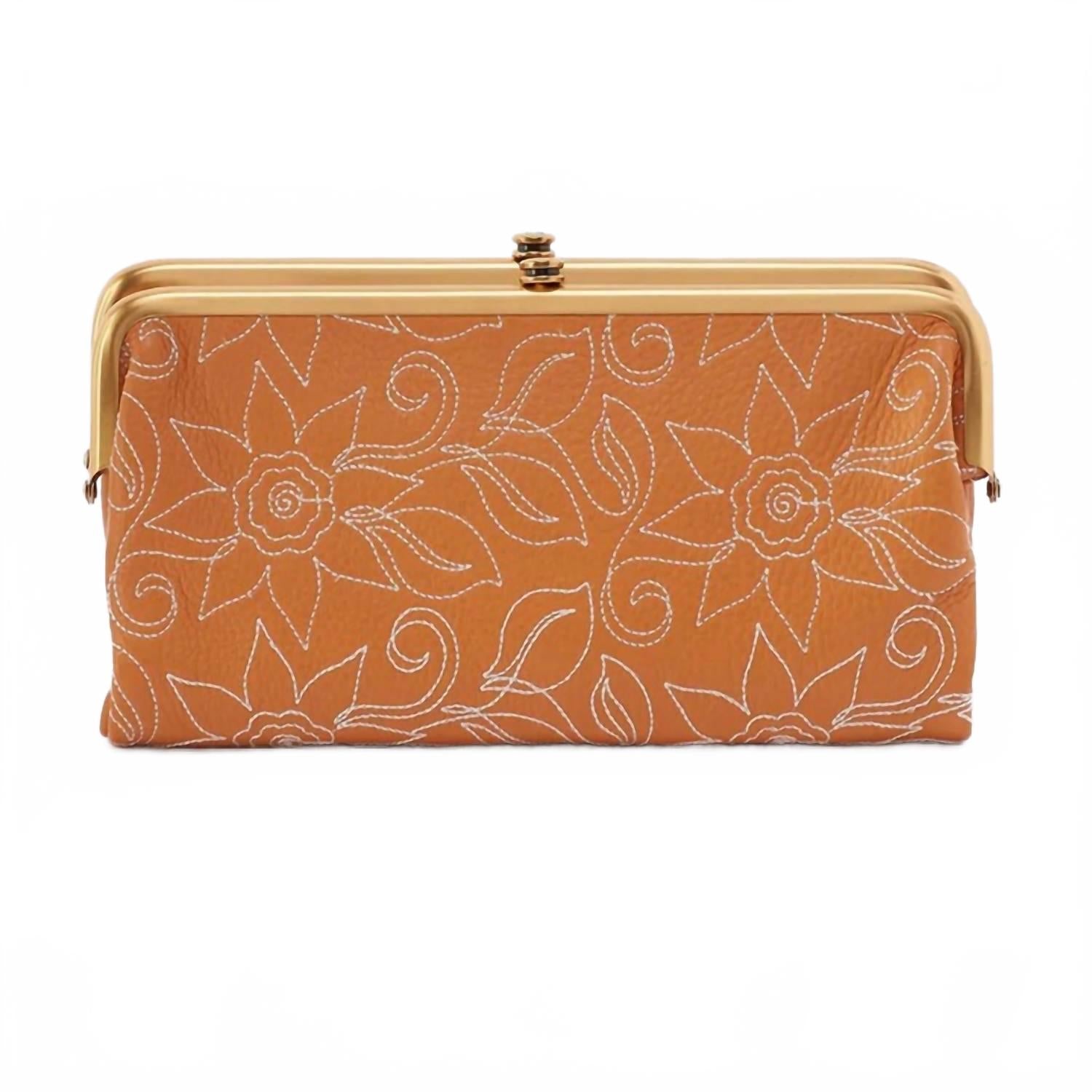 

Женская вышитая клатч Lauren в цвете Sundial HOBO, Sundial