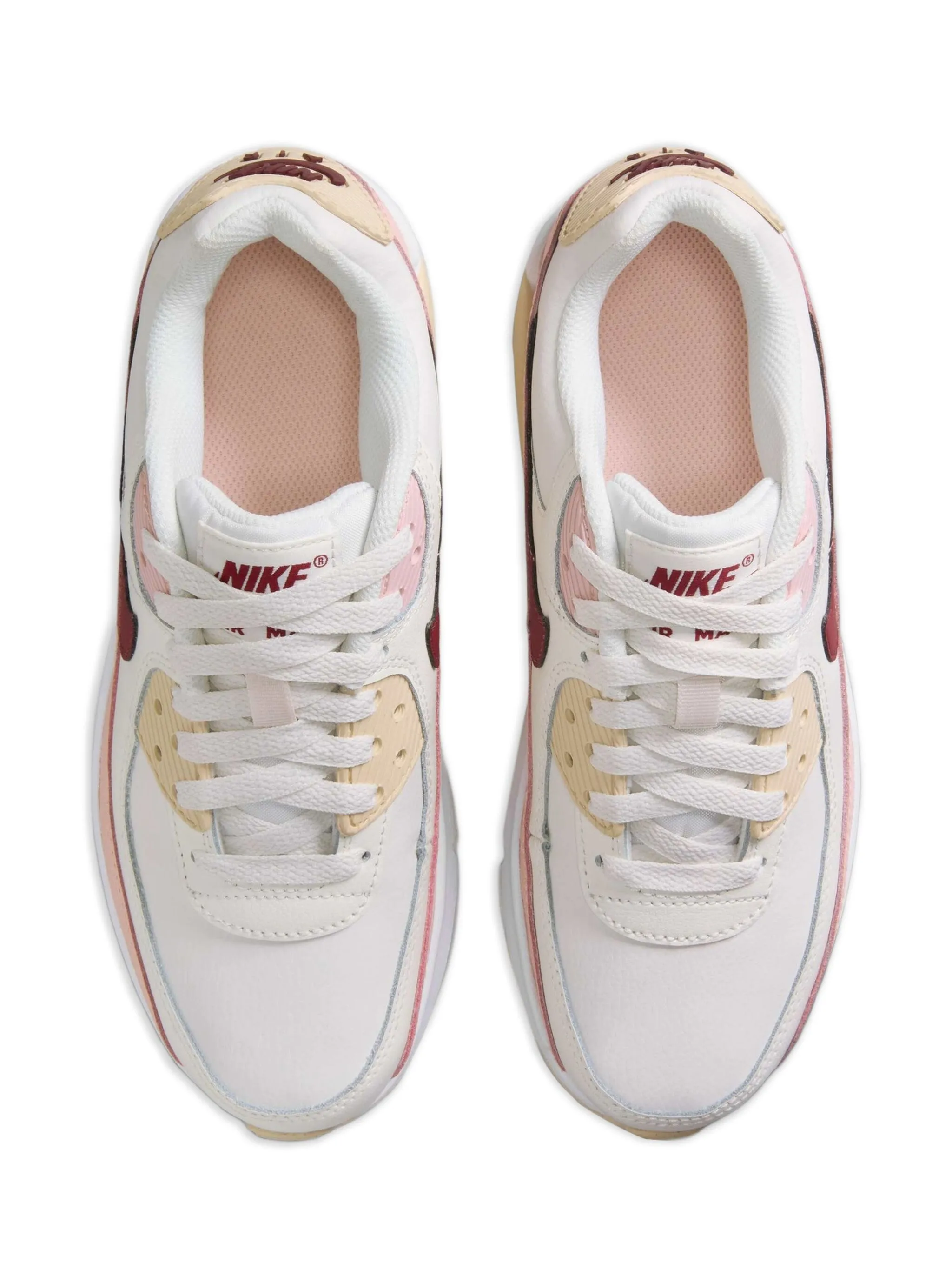 Кроссовки Air Max 90 GS Phantom Echo Nike Kids, бежевый — фото 4