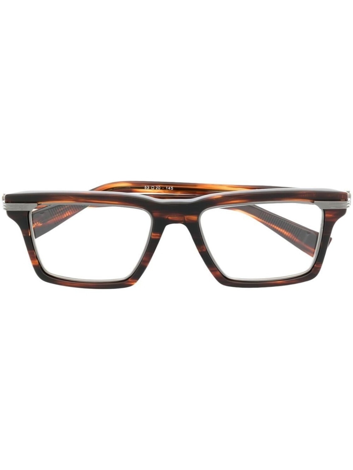

Balmain Eyewear очки в квадратной оправе, коричневый