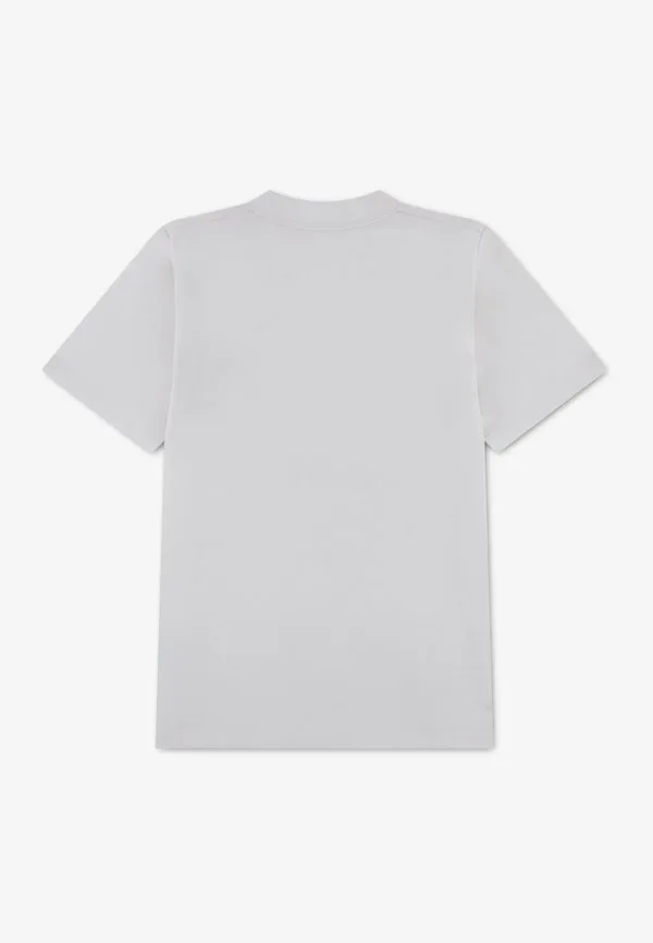 Футболка с принтом "свежие бургеры" Abercrombie & Fitch, Jet Stream — фото 2