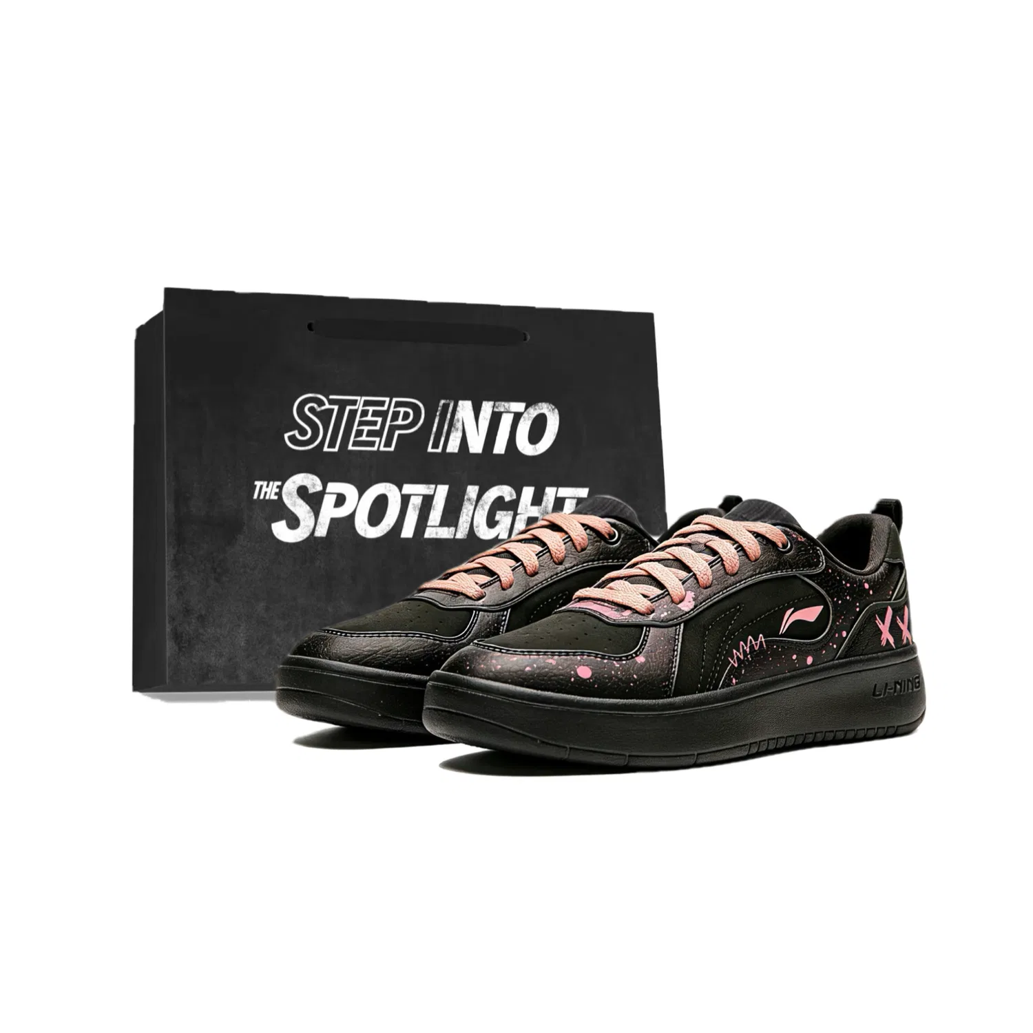 Кроссовки скейтборд Li-Ning Black