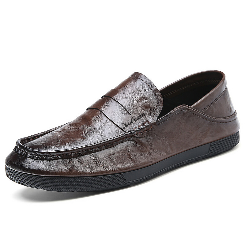 

Туфли мужские Men"s Casual Men Low-Top Western Ram, коричневый