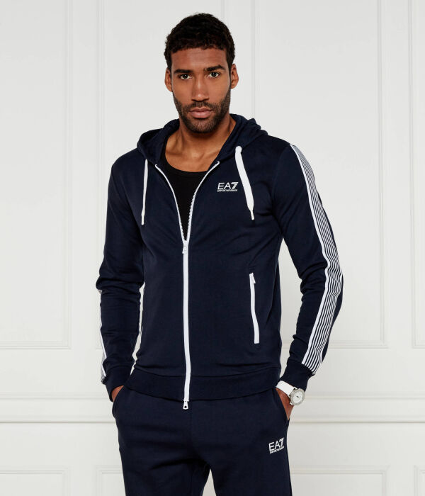 

Свитер Longline fit Ea7, синий